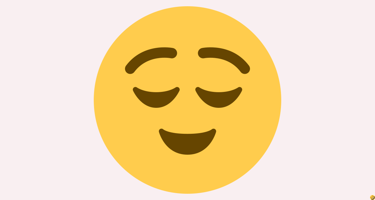 😌